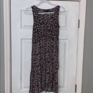 Midi floral print dress